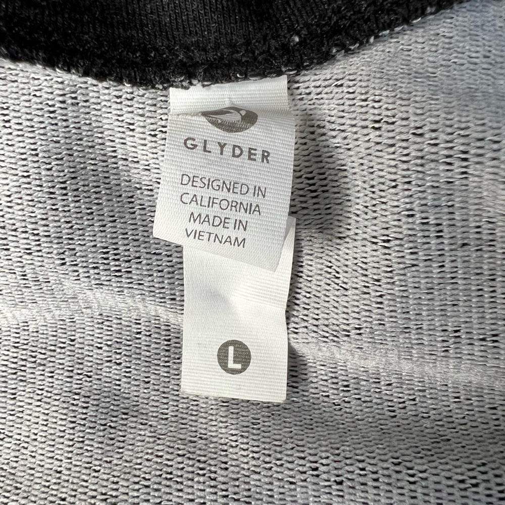 🔻NWOT Glyder Black Moxie Hooded Zip-Up Vest Size Large - Picture 13 of 13